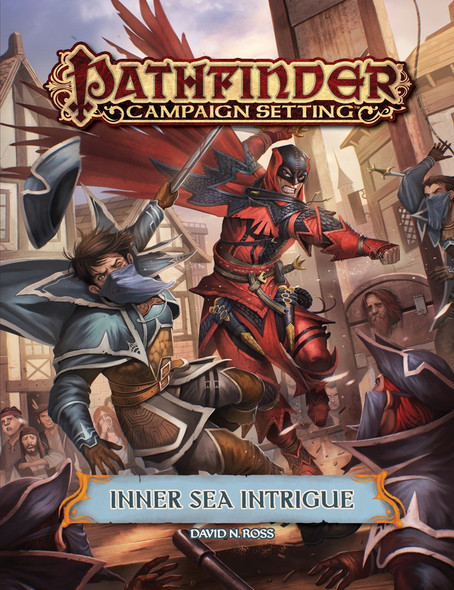 Inner Sea Intrigue (Pathfinder Campaign Setting) front cover by David N. Ross, ISBN: 1601258372