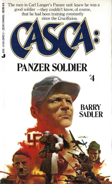 Casca: Panzer Soldier (#4) front cover by Barry Sadler, ISBN: 0515094722