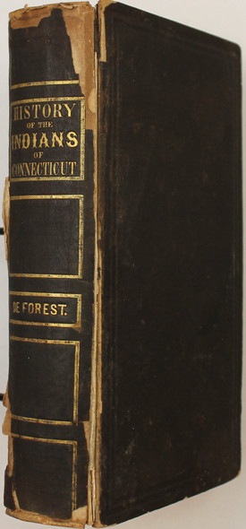 History of the Indians of Connecticut From the Earliest Known Period to 1850 front cover by John W. De Forest