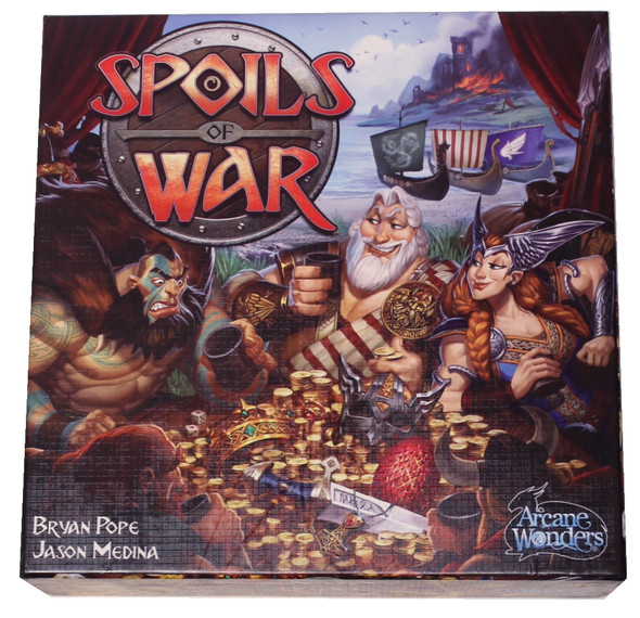 Spoils of War Game front cover by Charles. Levy