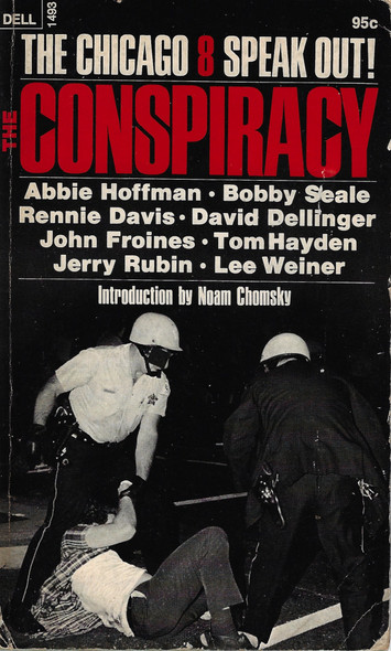 The Conspiracy (The Chicago 8 Speak Out) front cover by Chicago 8, Abbie Hoffman