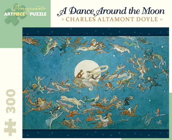 A Dance Around The Moon 300 Piece Puzzle front cover by Doyle, Charles Altamont, ISBN: 0764970739