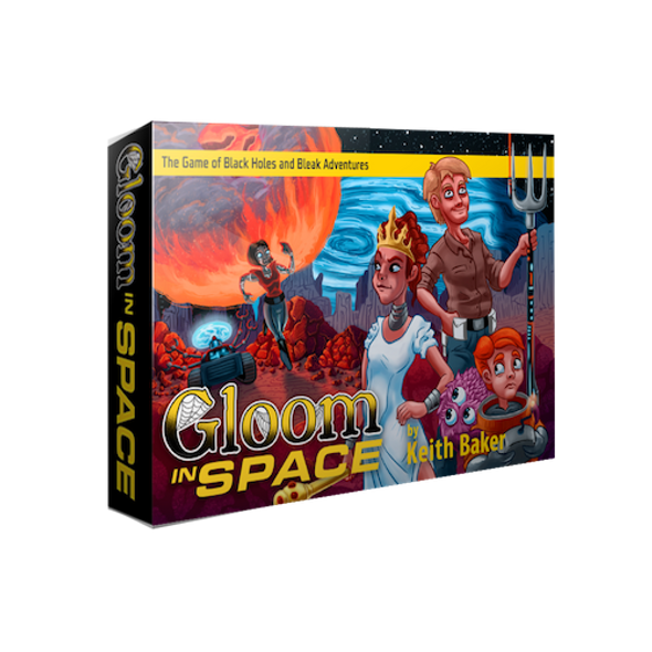 Gloom in Space front cover by Keith Baker, ISBN: 1589781767
