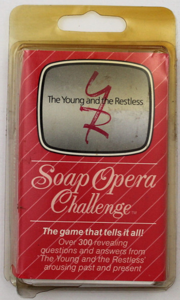Soap Opera Challenge: The Young and the Restless front cover