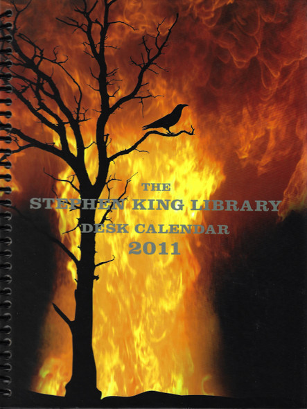 The Stephen King Library Desk Calendar 2011 front cover by Jay Franco