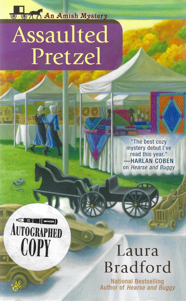Assaulted Pretzel (An Amish Mystery) front cover by Laura Bradford, ISBN: 0425252000
