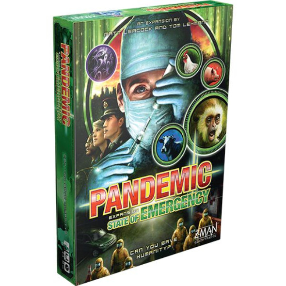 Pandemic State of Emergency Board Game front cover