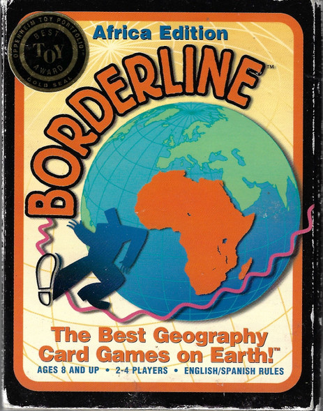 Borderline: Africa Edition Geography Card Game front cover