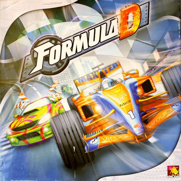 Formula D Racing Game front cover, ISBN: 2914849648