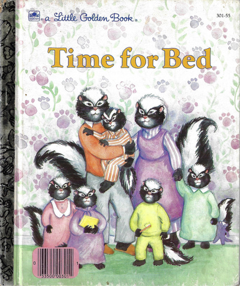 Time for Bed front cover by Joan E. Goodman, ISBN: 0307003019