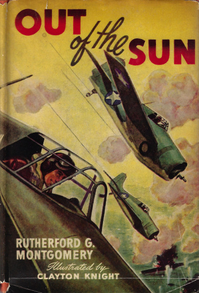 Out of the Sun front cover by Rutherford G. Montgomery