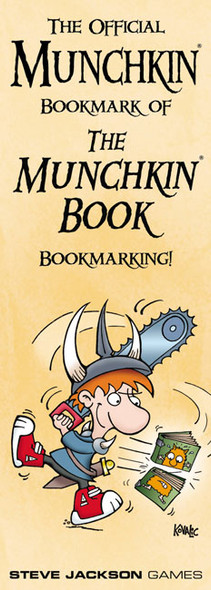 The Official Munchkin Bibliophile's Booklet of Bookmarks front cover by Steve Jackson Games, ISBN: 1556349653