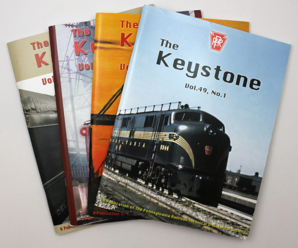 The Keystone Quarterly, Volume 49, four issues (1-4) front cover by Chuck Blardone