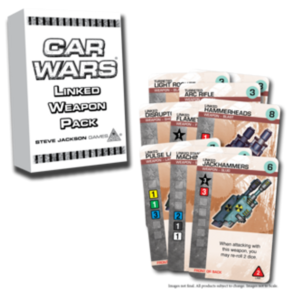 Car Wars Linked Weapons Pack front cover