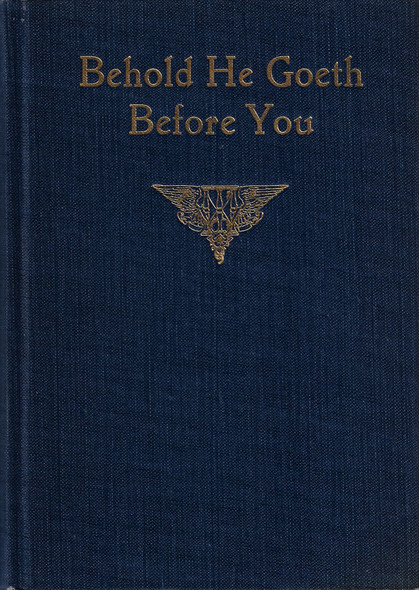 Behold He Goeth Before You front cover by May Field McKean