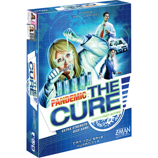 Pandemic: The Cure front cover by Matt Leacock