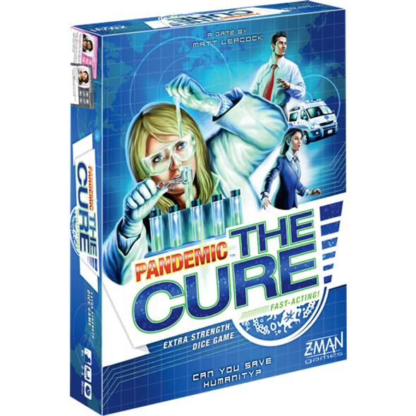 Pandemic: The Cure front cover by Matt Leacock