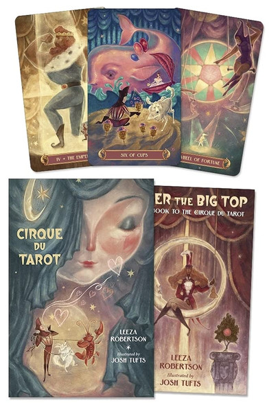 Cirque du Tarot front cover by Leeza Robertson,Michael Joshua Tufts, ISBN: 0738764086