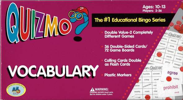 QUIZMO Vocabulary front cover