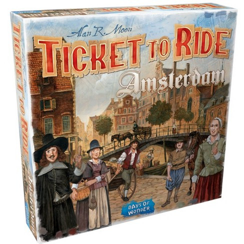 Ticket to Ride: Amsterdam front cover