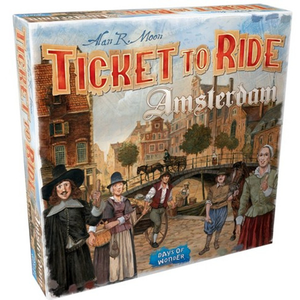 Ticket to Ride: Amsterdam front cover