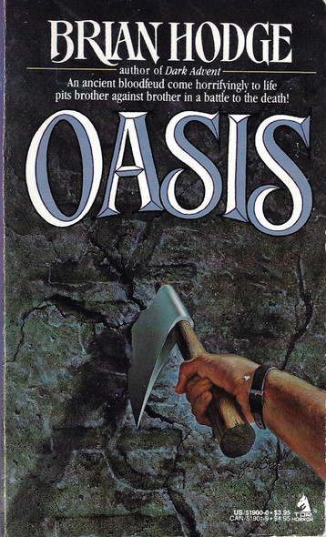 Oasis front cover by Brian Hodge, ISBN: 0812519000