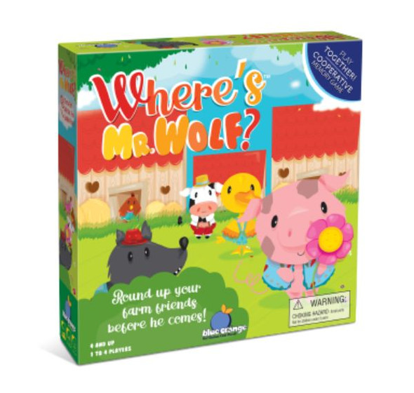 Where's Mr Wolf? Cooperative Kids Game front cover