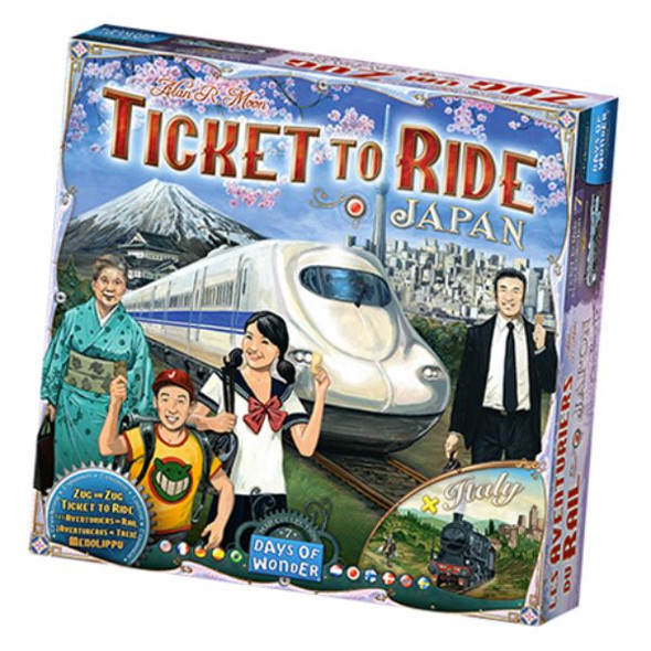 Ticket to Ride: Japan and Italy Map Collection front cover