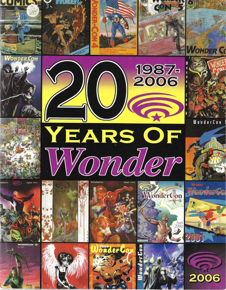 Wondercon 2006 Souvenir Book (20 Years of Wonder) front cover