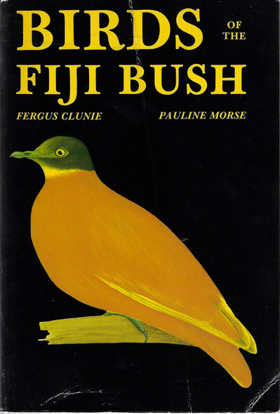 Birds of the Fiji Bush front cover by Fergus Clunie