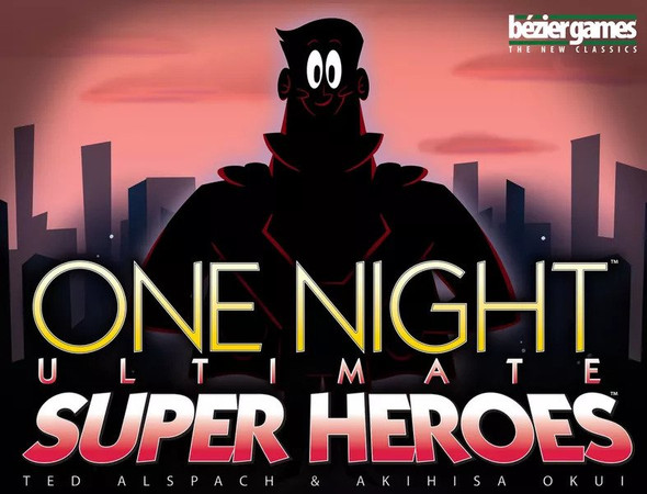 One Night Ultimate Super Heroes front cover