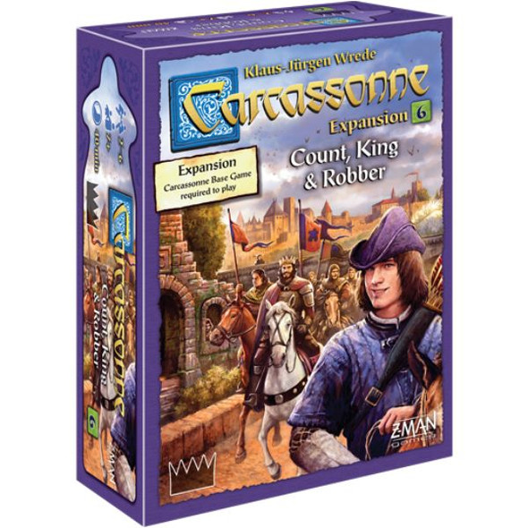 Count, King & Robber 6 Carcassonne Expansion New Edition front cover