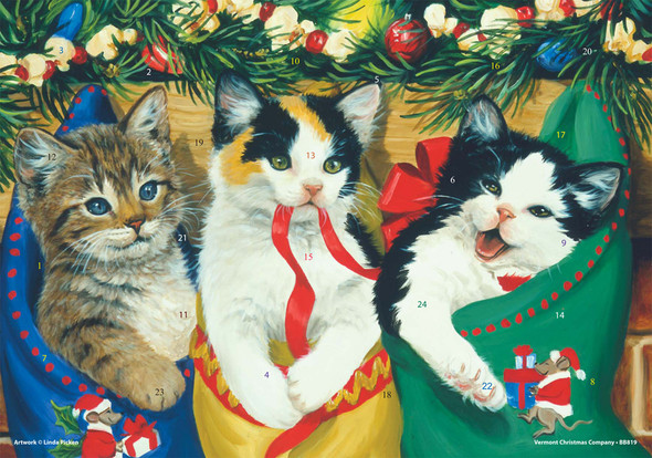 Kitties Advent Calendar front cover