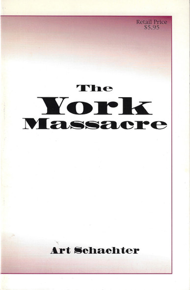 The York Massacre of 1190 front cover by Art Schachter