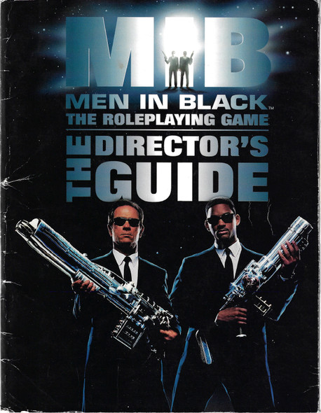 Men in Black RPG, The Director's Guide front cover by Nikola Vrtis, ISBN: 0874313902