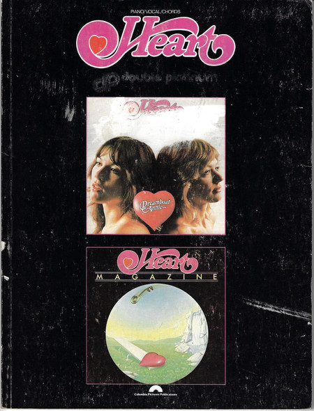 Heart Double Platinum: Dreamboat Annie / Magazine (Piano, Vocal, Chords) front cover by Ann Wilson, Nancy Wilson