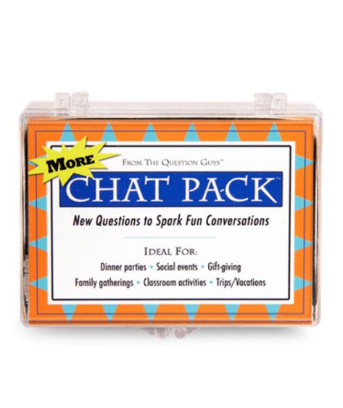 More Chat Pack: New Questions to Spark Fun Conversations front cover by Bret Nicholaus, Paul Lowrie, ISBN: 0981994644
