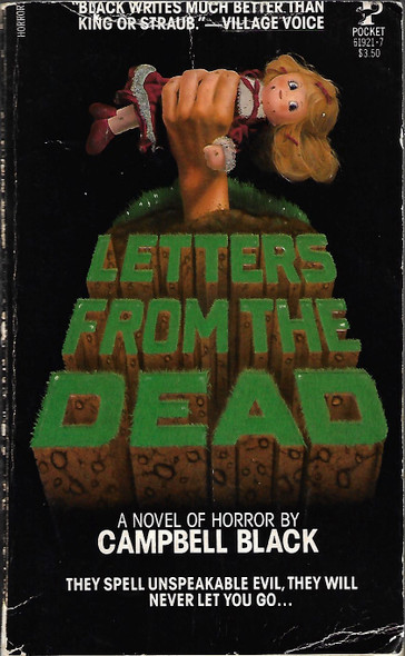 Letters from the Dead front cover by Campbell Black, ISBN: 0671619217
