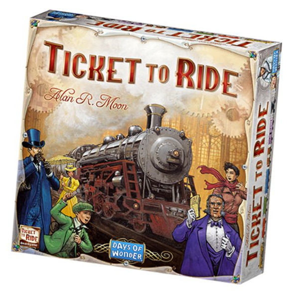 Ticket to Ride Board Game front cover