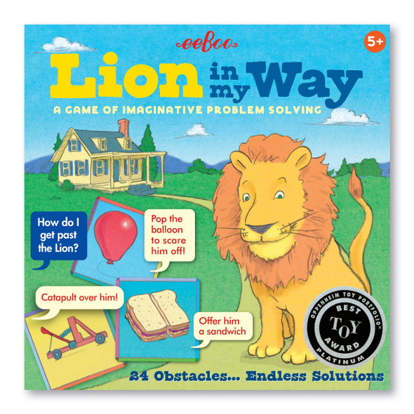 Lion in My Way: A Game of Imaginative Problem Solving front cover