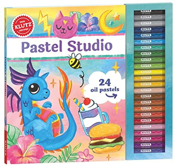 Pastel Studio Craft Kit front cover, ISBN: 1338748335