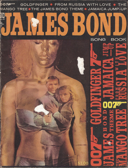 James Bond Song Book front cover by United Artists Music Ltd