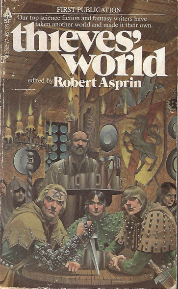 Thieves' World front cover by Robert Asprin, ISBN: 0441805779