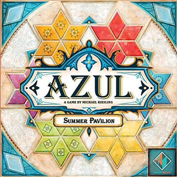 Azul Summer Pavilion (Stand-Alone Board Game) front cover by Michael Kiesling