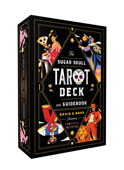 The Sugar Skull Tarot Deck and Guidebook (Sugar Skull Tarot Series) front cover by David A Ross, ISBN: 1982176857
