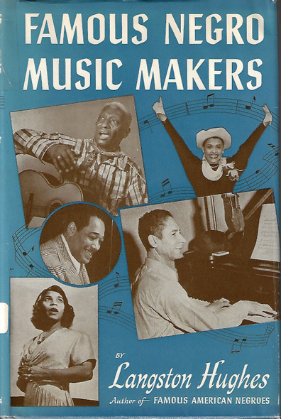 Famous Negro Music Makers front cover by Langston Hughes