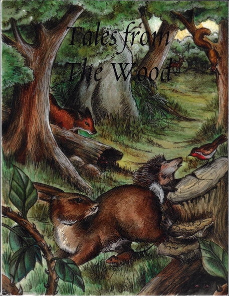 Tales From The Wood RPG front cover by Simon Washbourne