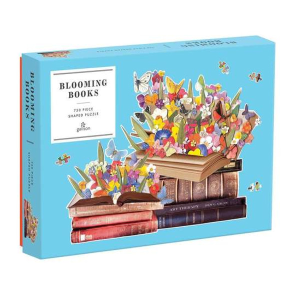 Blooming Books 750 Piece Shaped Puzzle front cover by Galison, Ben Giles, ISBN: 073535748X