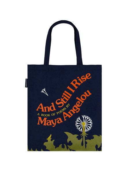 And Still I Rise Maya Angelou Tote Bag front cover