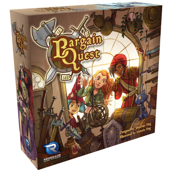 Bargain Quest Game front cover